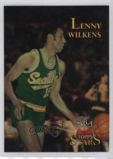 1996 Topps Stars Finest Refractor Lenny Wilkens #149 HOF 1u6