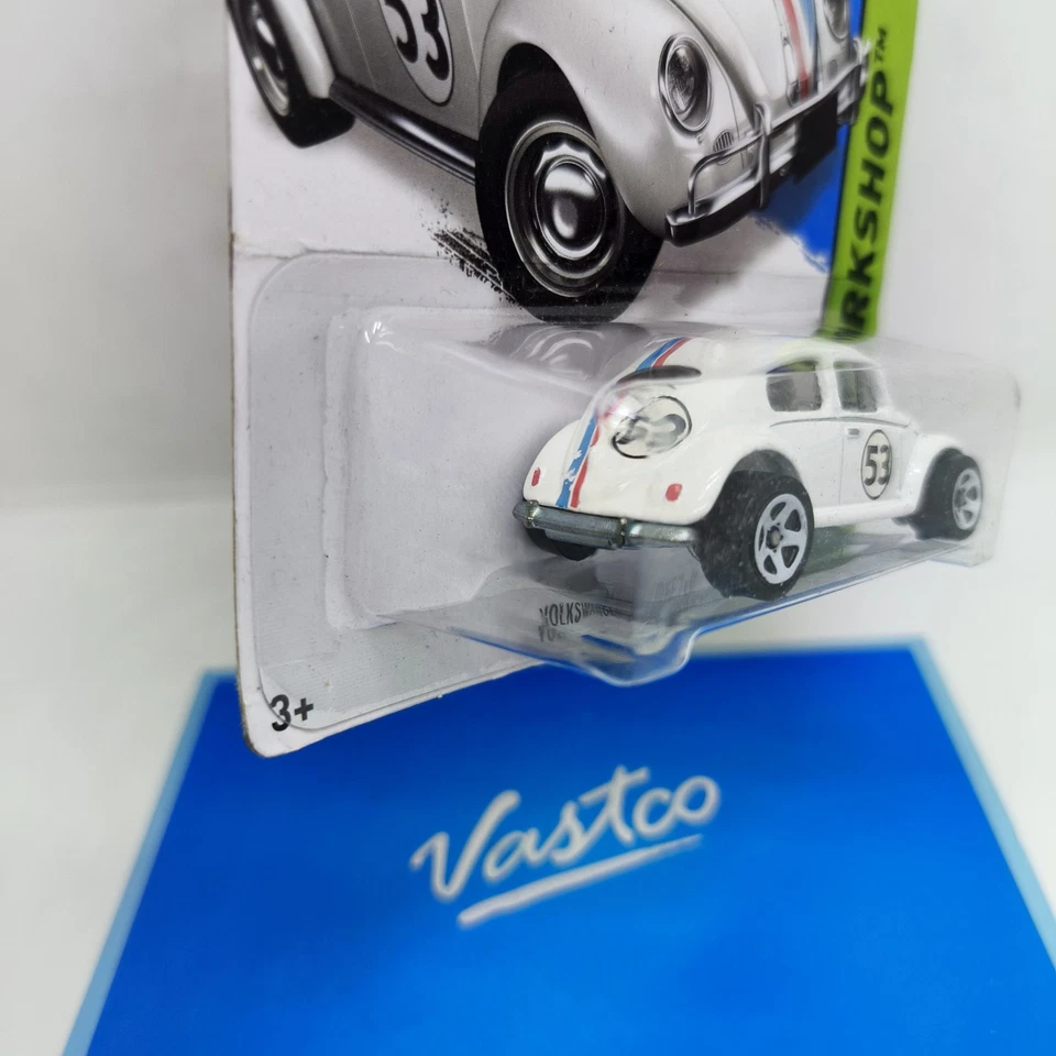 Hot Wheels The Love Bug Volkswagen Beetle HW Taller HW All Stars BFD65 Herbie Foto 4 de 4