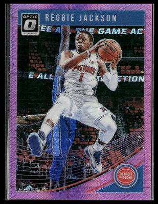 2018-19 Donruss Optic #110 Reggie Jackson Hyper Pink