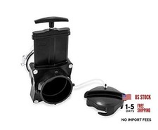 Ready to Use Gate Valve with Built-in Clear Adapter  Fits All 3-inch Sewer