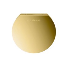 Mr. Steam 103937PB Aroma Designer Round 3 in. Steam Head in Polished Brass