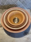 Pyrex Vintage Nesting Mixing Bowl Set 4 Pieces Excellent Condition. 1970’s