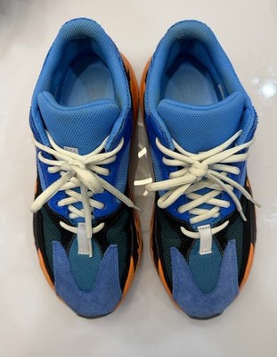 adidas Yeezy Boost 700 Wave Runner Men's Size 9 1/2 blue/orange