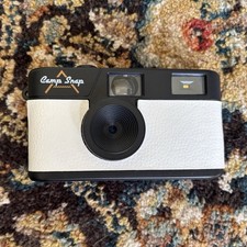 Camp Snap Compact Digital Camera White Built-in Flash Viewfinder