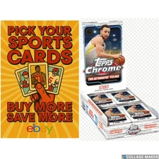 2024-25 Topps Chrome Basketball Pick Your Base #1-250 - Buy More & Save