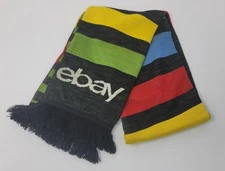 Ruffneck Ebay Open 2023 Logo Fringed SCARF 64 x 8 eBayana Swag New