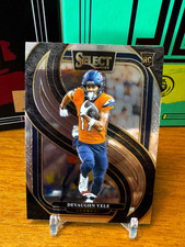 2024 Panini Select Football Devaughn Vele RC Premier Level #150 Denver Broncos