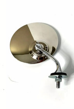 Right 4 Round Classic Antique British Mg Style Side Fender Mirror Ss Housings Right 4 Round Classic Antique British Mg Style Side Fender Mirror Ss Housings