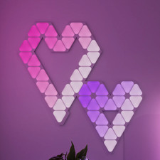 Nanoleaf Shapes Mini Triangles (40 Panels) + 3 Large Panels – White