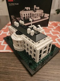 LEGO Architecture The White House 21006 Complete NO discoloration w Box & Manual