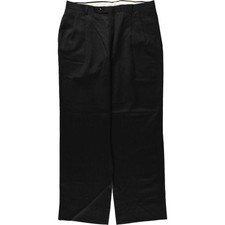 Used two-pleat wool trousers men's size W34 approx. vintage