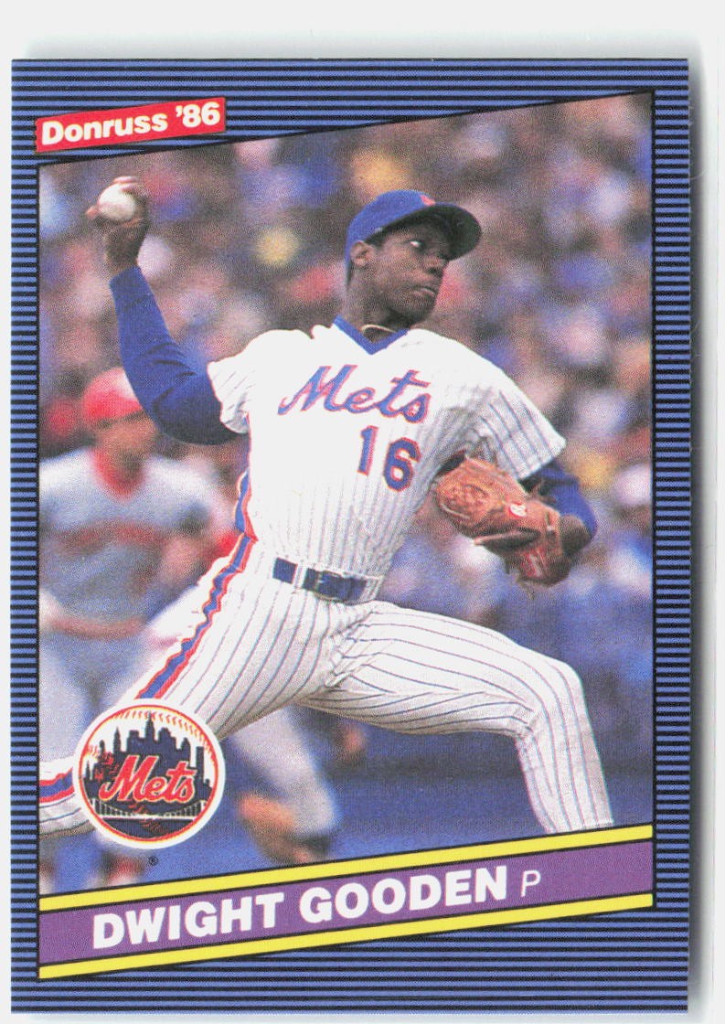 1986 Donruss #75 Dwight Gooden