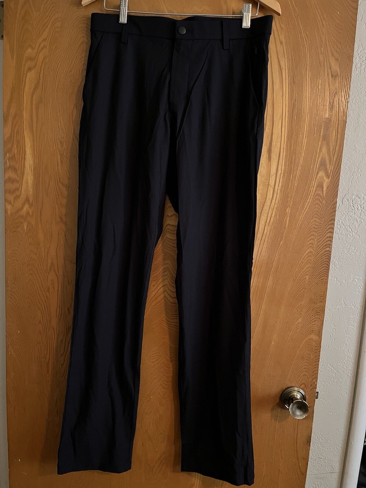 Kirkland Mens Straight Leg Performance Pants 32x34 Black