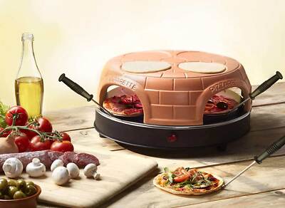 Terracotta Pizzarette Pizzaofen  Pizzamaker Backofen 1100Watt Emerio PO-115847.1