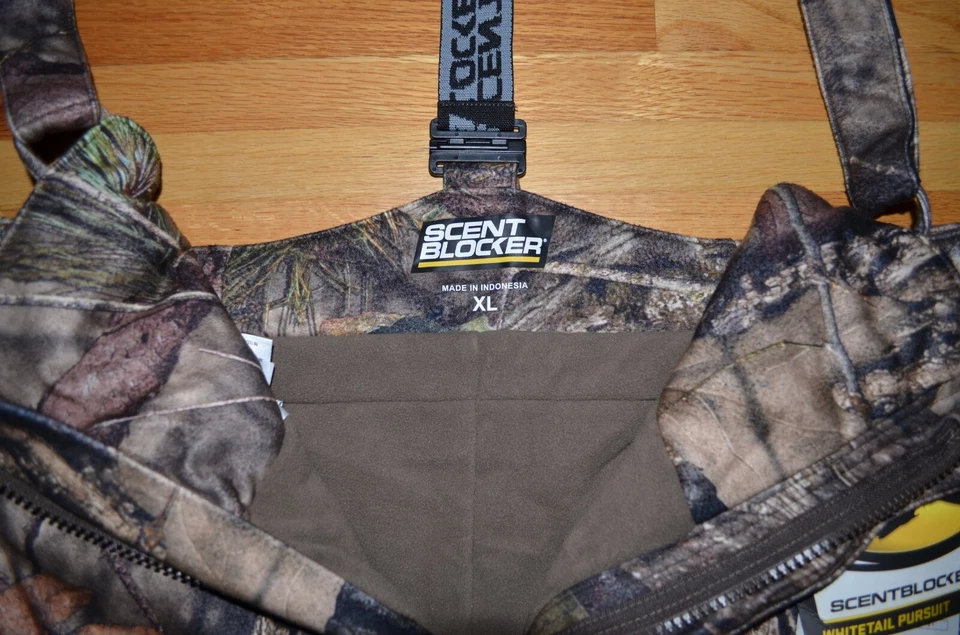 Blocker Outdoors ScentBlocker Whitetail Pursuit Insulated Bibs for Men Sz XL - Image 3 of 3