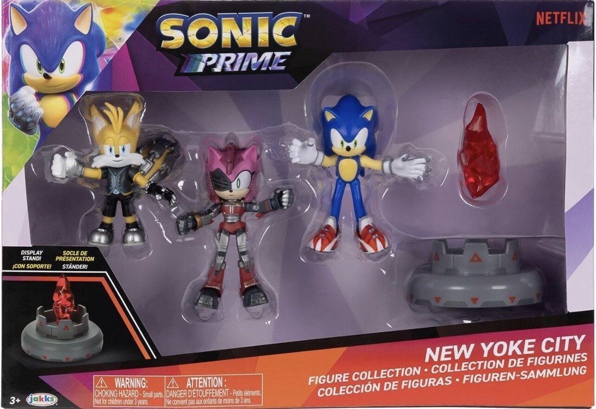 SONIC The Hedgehog Prime ROSE TAILS PRISM SHARD NEW YOKE CITY