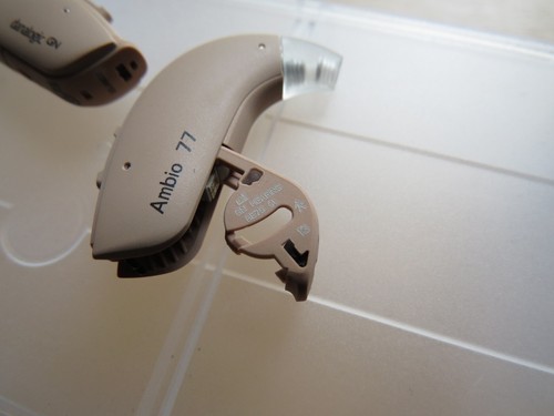 Pair of Danalogic Ambio 77 Hearing Devices Assist Aids - Size 13 Battery Comp. - Picture 7 of 7