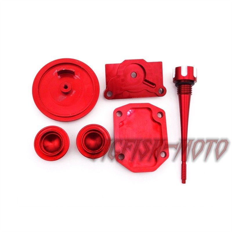 Red Engine Dress Up Kit 50cc 70cc 90cc 110cc 125cc ATV Pit Dirt Bike eBay
