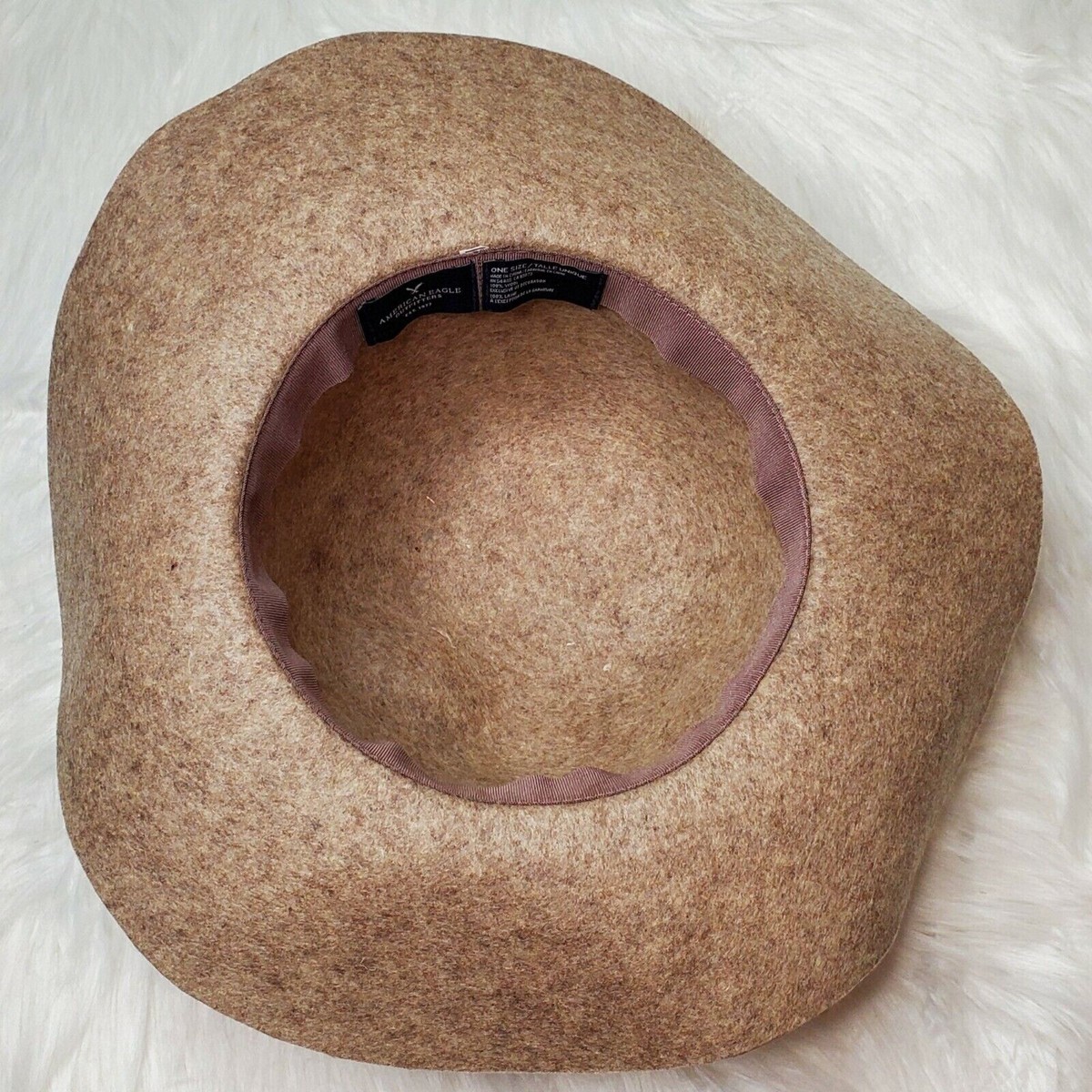 American Eagle Wool Concho Floppy Boho Hat Western One Size American Eagle Outfitters Brown Hats for Women for sale | eBay main image 3