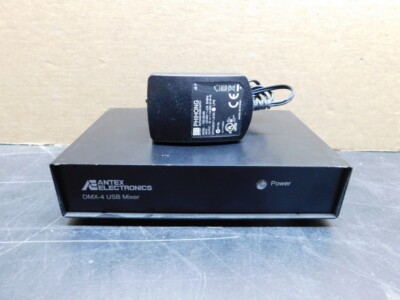 ANTEX Electronics DMX-4 USB Mixer w/ AC Adapter -- Model UN2489-3