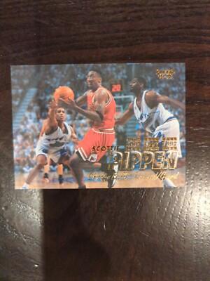 Scottie Pippen Fleer 97-98 Basketball Card #261 Chicago Bulls | eBay