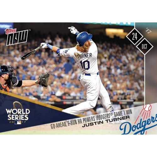 2017 Topps Now 818 Justin Turner