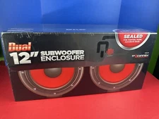 Metra TCBX-212 - 12" Dual Sealed Subwoofer Enclosure - Charcoal - BRAND NEW