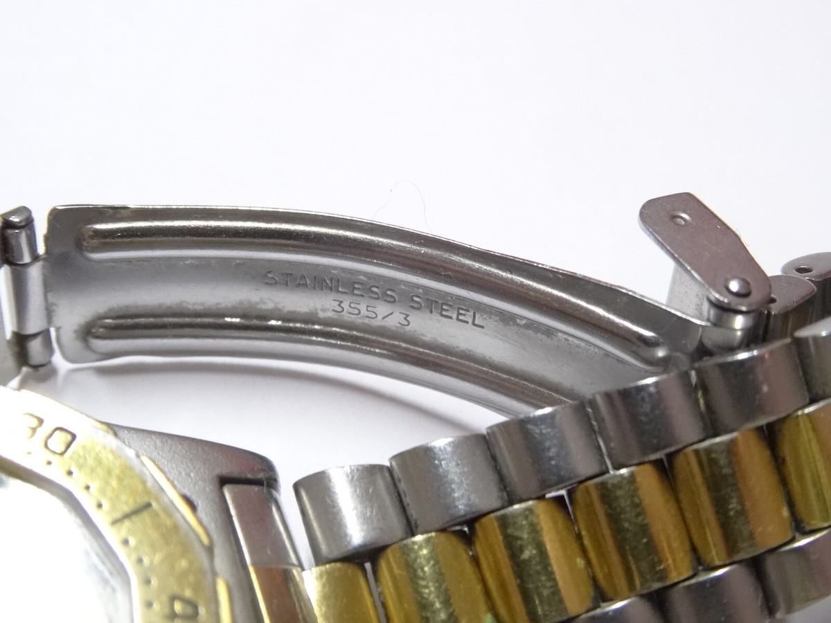28mm TAG Heuer 3000 Professional 934.208 2Tone Gold Steel 200M Quartz Dive Watch 28mm TAG Heuer 3000 Professional 934.208 2Tone Gold Steel  main image 2