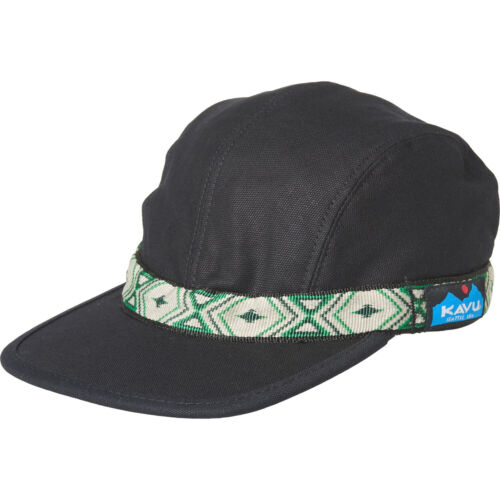 NEW Kavu Mens Strap Baseball Cap - Adjustable | Black | 7 1/8 - 7 1/2" | $30