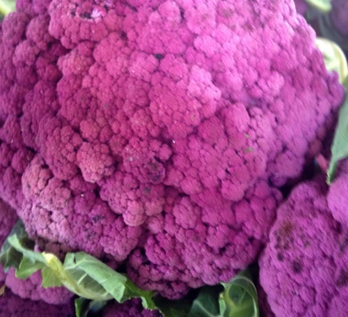 25 Seeds Cauliflower Graffiti Purple Cauliflower Seeds - Picture 2 of 2