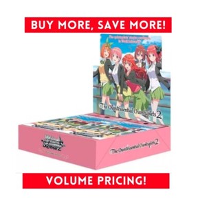 weiss schwarz the quintessential quintuplets specials premium booster box Weiss Schwarz - THE QUINTESSENTIAL QUINTUPLETS CARD GAME