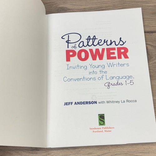 Patterns of Power, Grades Young Writers Convention of Language Grades 1-5 NEWW!! - Imagen 5 de 6
