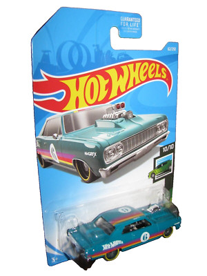 Hot Wheels 2019 #62 Speed Blur #10  '64 CHEVY CHEVELLE SS  Turquoise HWGRFX New