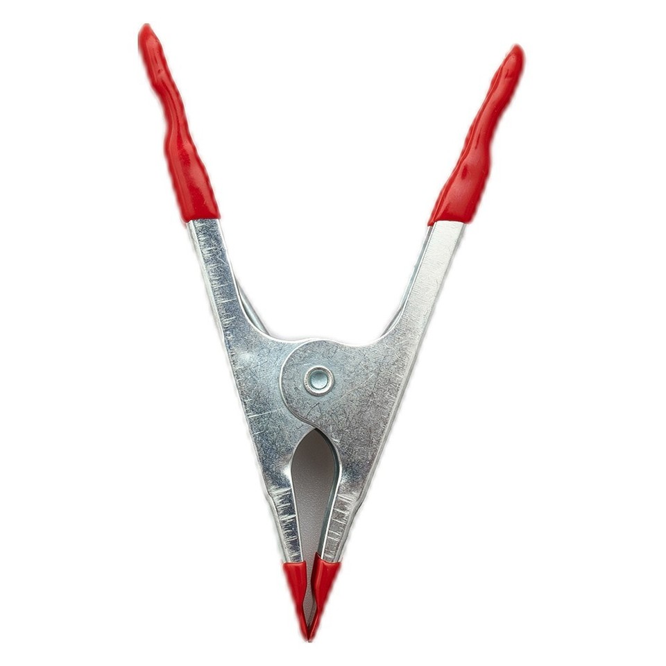 Trustworthy Spring Clamps 3 Pack 4 inch Heavy Duty Metal Grip Repair