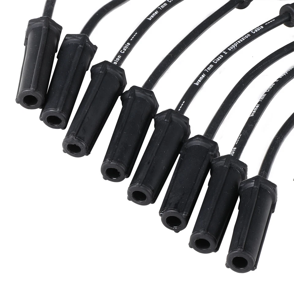 Fios de vela de ignição 7mm para 1999-2006 Chevy GMC Silverado Sierra 1500 V8 - Imagem 3 de 4