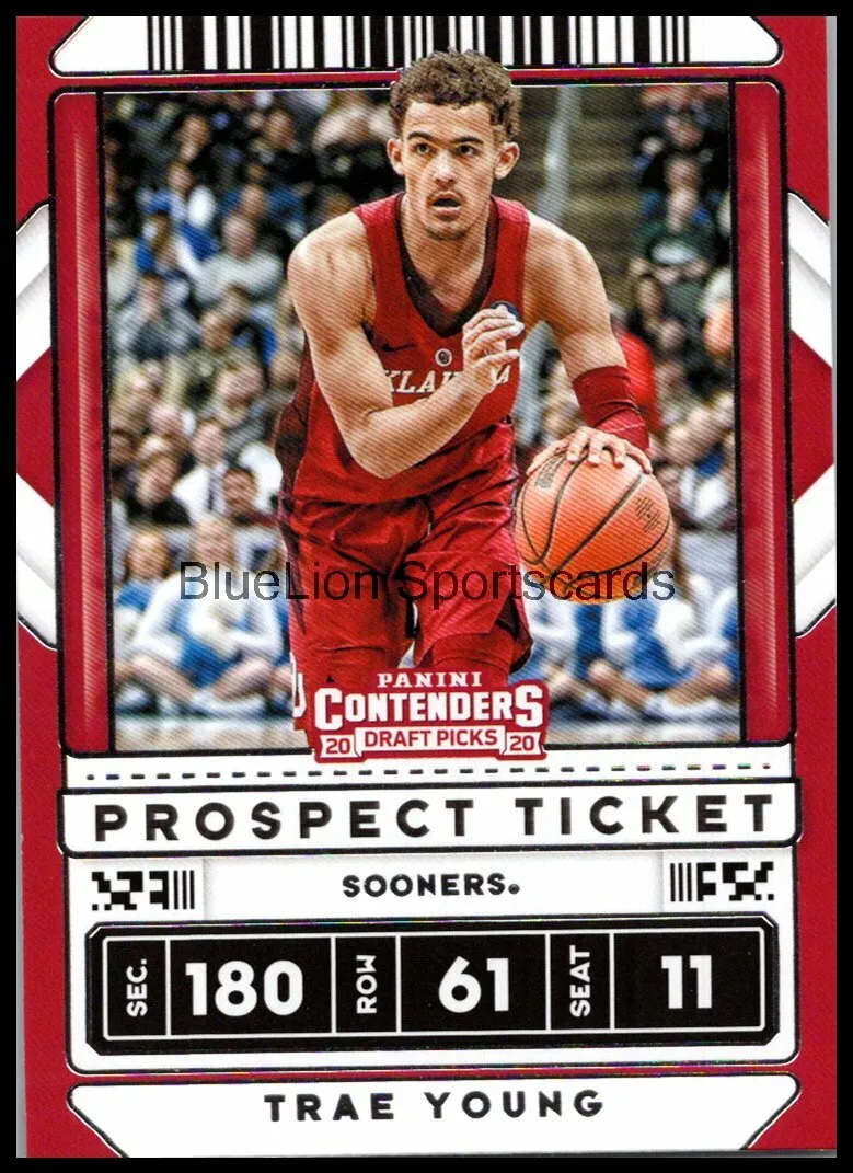 2020-21 Panini Contenders Draft Picks Variations #23 Trae Young