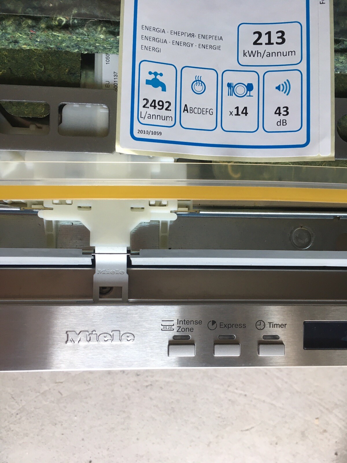 MIELE G7152SCVi Fullsize Fully Integrated Dishwasher 4002516102113 eBay