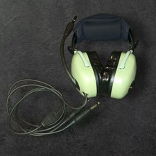 David Clark H20-10 Aviation Headset Good Condition!! 