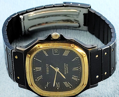 A14 mens Vintage Tissot Seastar Royal Oak Quartz Parts Repair Old watch lot