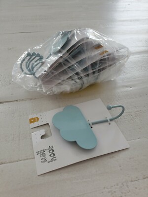 10 Blue Cloud Metal Wall Hooks Home Decor Horizon Group