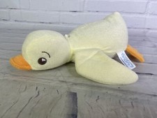 SoapSox Kids Emma The Duck Terry Cloth Stuffed Bath Toy Sponge Yellow