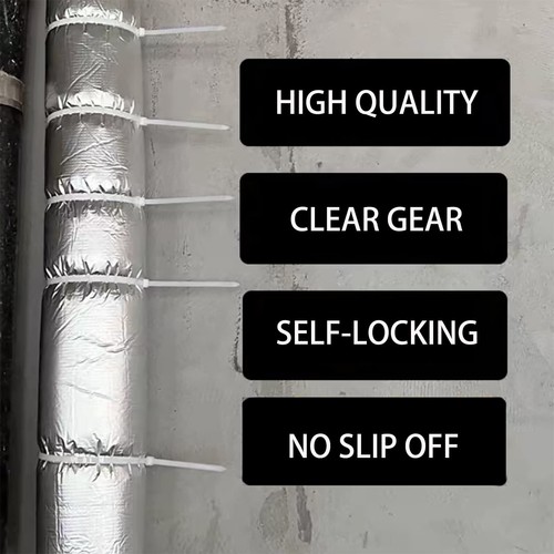 Long White Zip Ties 36 inch Heavy Duty Premium Large Zip Ties 36 inch Cable T... - Picture 2 of 7