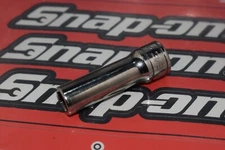 Snap-on Tools NEW 3/8" Drive 3/8" SAE DEEP 6 Point Chrome Socket SFS121 #83