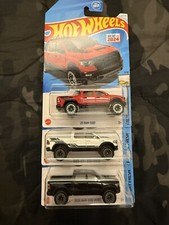 2024 Hot Wheels Dodge Ram 1500 Trio, All 3 Different, 1/64 Scale Casting