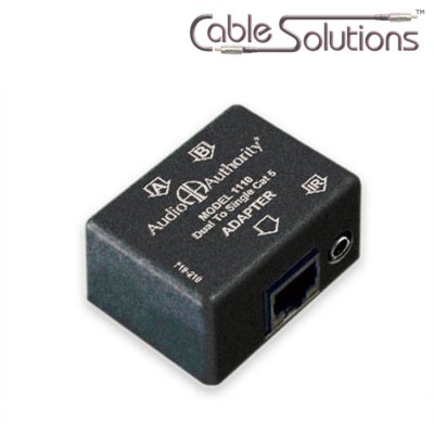 Audio Authority 1110 2-to-1 Cat 5 Converter