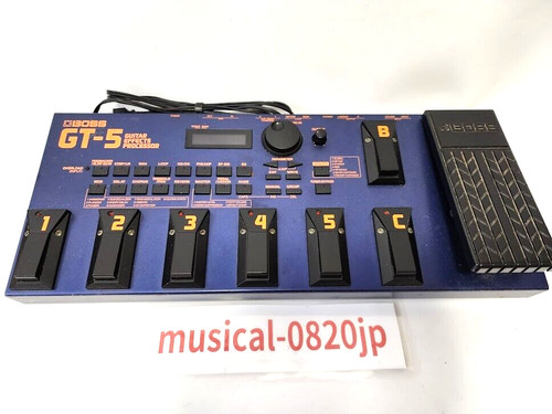 BOSS GT-5 Multi effect guitar pedal 