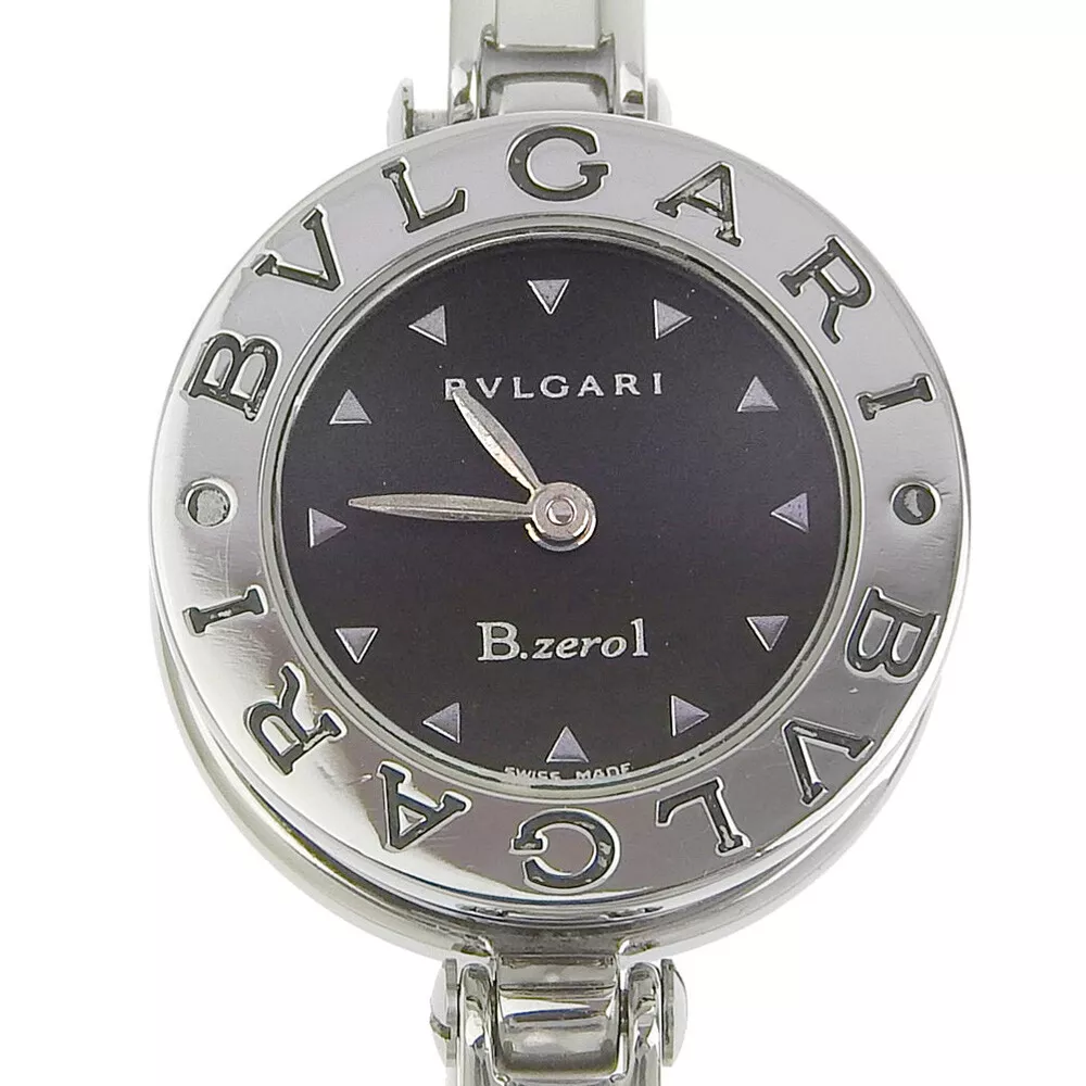 BVLGARI BZ22S Be zero one B-ZERO1 Watches Silver/black Stainless Steel Qua...
