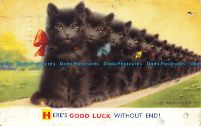 R635349 Here Good Luck Without End. Bamforth. Good Luck Series. No. G 94. D. Tem