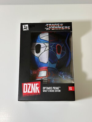 Transformers Optimus Prime DZNR Plush Toy Figure What's Inside Edition YuMe NEW