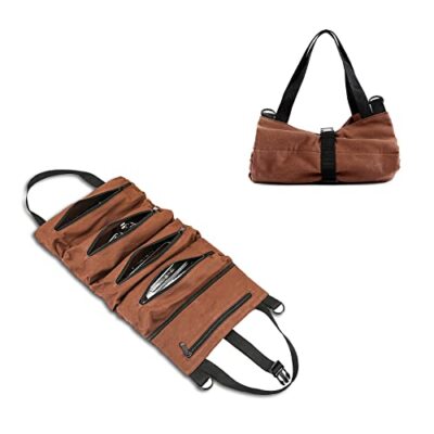 Super Roll Tool Roll,Multi-Purpose Roll Up Tool Bag, Wrench Roll